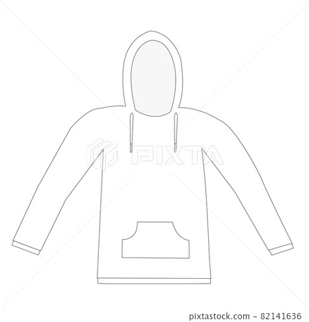 How to fold laundry. Spread the hoodie 82141636