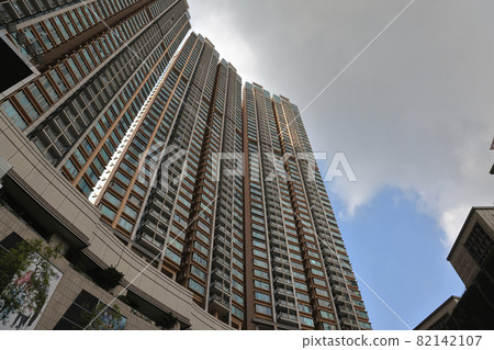 Residential buildings on Tsuen Wan bay, New Territories, Hong Kong 9 Sept 2021 Residential buildings on Tsuen Wan bay, New Territories, Hong Kong 9 Sept 2021 82142107