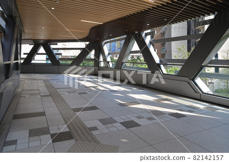 a Footbridge at the Tsuen Wan, hong kong 9 Sept 2021 82142157