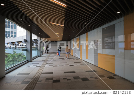 a Footbridge at the Tsuen Wan, hong kong 9 Sept 2021 82142158