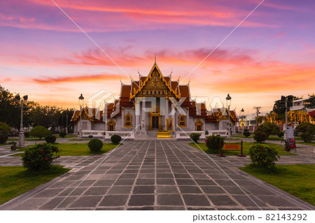Wat Benchamabopitr Dusitvanaram, Bangkok, Thailand Wat Benchamabopitr Dusitvanaram, Bangkok, Thailand 82143292