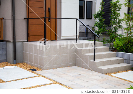 House entrance-barrier-free House entrance-barrier-free 82143538