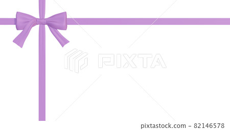 Ribbon cross pink - Stock Illustration [82146578] - PIXTA