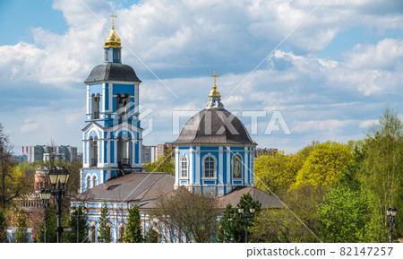 Temple of the Mother of God 'Life-Giving Spring'. Tsaritsyno. Moscow Temple of the Mother of God 'Life-Giving Spring'. Tsaritsyno. Moscow 82147257