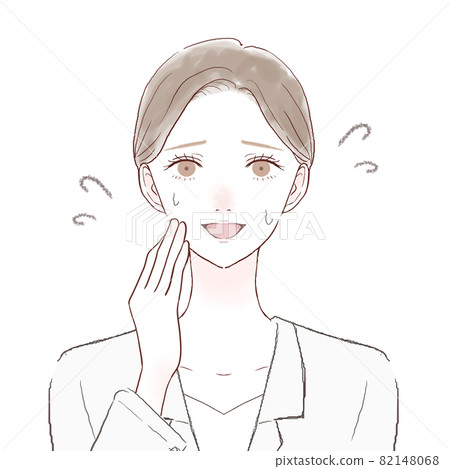 一個穿著實驗室外套的女人,帶著友好的笑聲 一個穿著實驗室外套的女人,帶著友好的笑聲 82148068