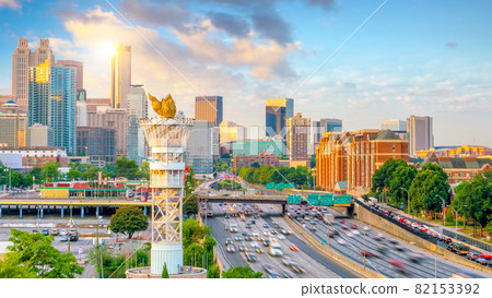 Skyline of Atlanta city 82153392