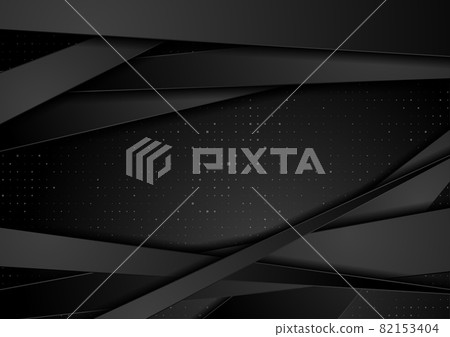 Black stripes abstract tech corporate background 82153404