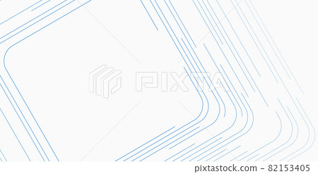 Blue white minimal square lines abstract futuristic tech background Blue white minimal square lines abstract futuristic tech background 82153405
