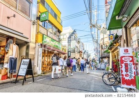 Cityscape of Setagaya, Tokyo Shimokitazawa 82154663