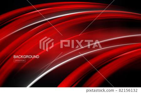 Great textured design in red, large folds of woven fabric, thin white stripes 82156132