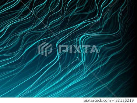 Blue luminous glowing liquid wavy lines abstract neon lights background Blue luminous glowing liquid wavy lines abstract neon lights background 82156219