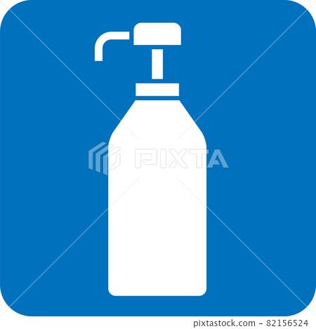 Pump bottle pictogram Pump bottle pictogram 82156524