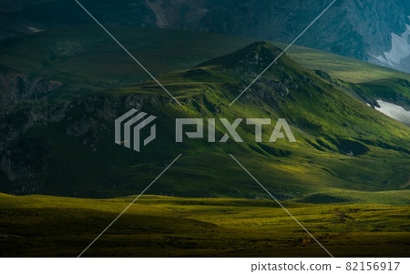 Photography of the mountain Oshten. Dramatic view 82156917