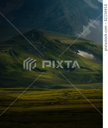 Photography of the mountain Oshten. Dramatic view 82156918