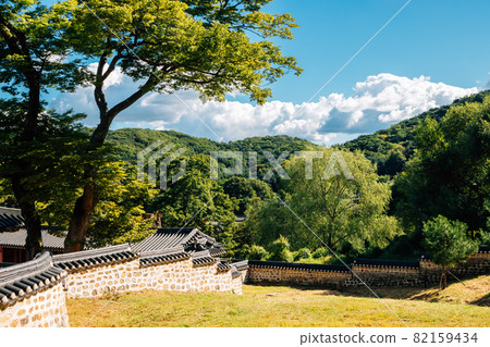 Namhansanseong Haenggung and mountain in Gwangju, Korea 82159434