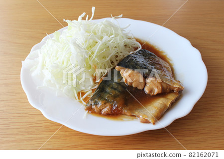 Mackerel sleet boiled photo Mackerel sleet boiled photo 82162071