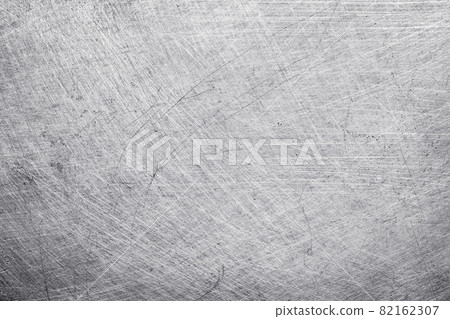 aluminium metal texture background, scratches on polished stainless steel. 82162307