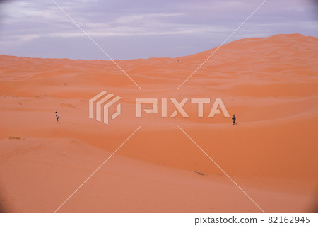 Morocco Merzouga Sahara Desert Sand Dunes Superb View Morocco Merzouga Sahara Desert Sand Dunes Superb View 82162945