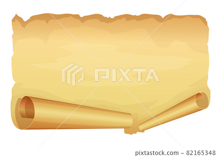 Big golden scroll of parchment Big golden scroll of parchment 82165348