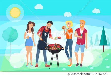 BBQ Party Time, Summer Meadow, Friends Meeting 82167849