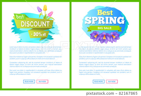 Best Spring Big Sale Advertisement Label Crocus Best Spring Big Sale Advertisement Label Crocus 82167865