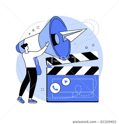 Casting call abstract concept vector illustration. Casting call abstract concept vector illustration. 82169402