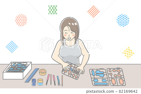 製作塑料模型的人 製作塑料模型的人 82169642