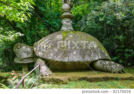 The Turtle in the Sacred Grove of Bomarzo The Turtle in the Sacred Grove of Bomarzo 82170838