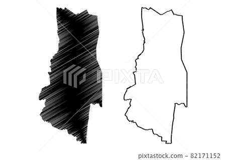 Lubombo Region (Swaziland, Kingdom of Eswatini) map vector illustration, scribble sketch Lubombo map Lubombo Region (Swaziland, Kingdom of Eswatini) map vector illustration, scribble sketch Lubombo map 82171152