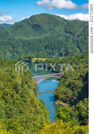 No. 1 Tadami River Bridge, Mishima Town, Fukushima Prefecture No. 1 Tadami River Bridge, Mishima Town, Fukushima Prefecture 82171809