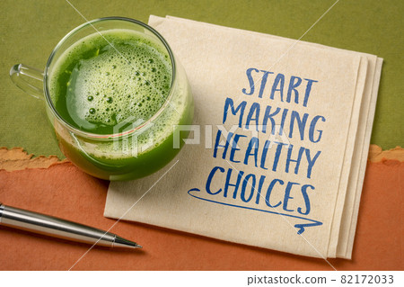 start making healthy choices motivational reminder 82172033