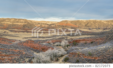 November sunset over Red Mountain Open Space 82172073