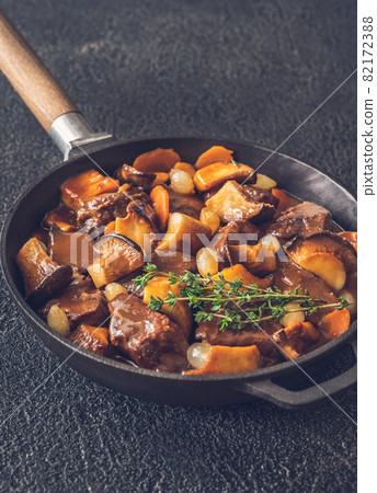 Beef bourguignon - French beef stew Beef bourguignon - French beef stew 82172388