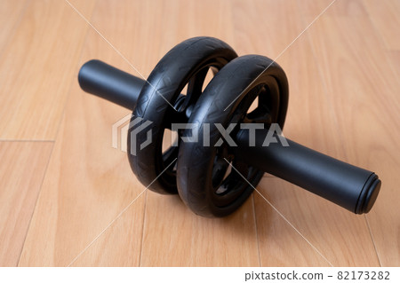 Two-wheel type abdominal muscle roller Two-wheel type abdominal muscle roller 82173282