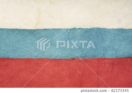 paper abstract in colors of Russia  national flag 82173345