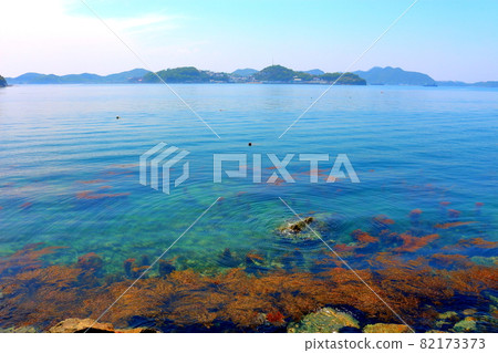 從伊江島看瀨戶內海姬路市波西島 從伊江島看瀨戶內海姬路市波西島 82173373
