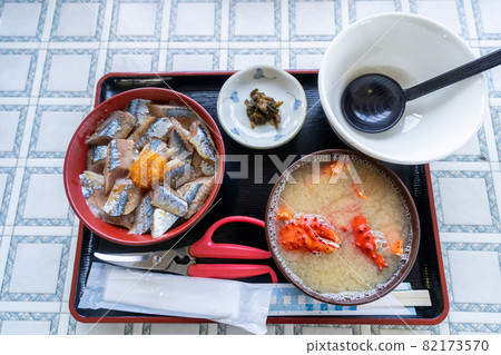 Suzuki Shokudo pacific saury Don The easternmost part of the mainland (Japan-Hokkaido-Cape Nosappu) Suzuki Shokudo pacific saury Don The easternmost part of the mainland (Japan-Hokkaido-Cape Nosappu) 82173570