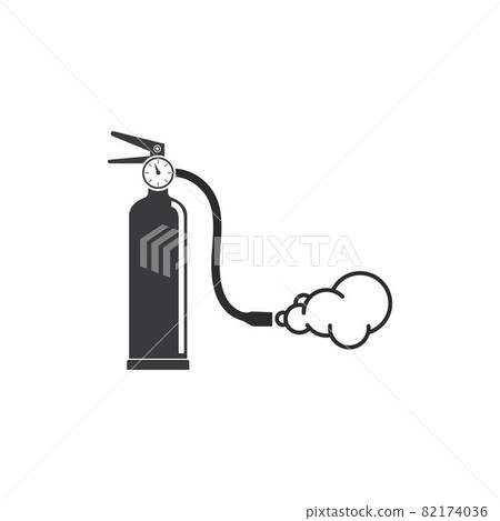 fire extinguisher vector icon illustration design template 82174036