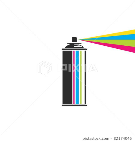 paint spray bottle icon vector illustration design template paint spray bottle icon vector illustration design template 82174046