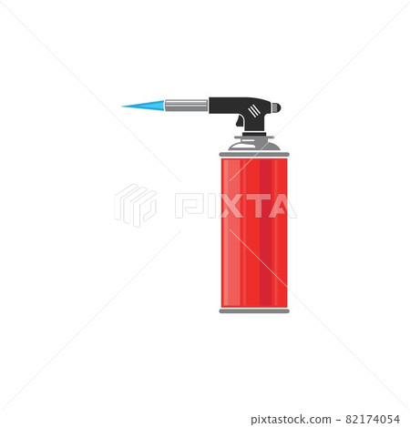 gas torch bottle icon vector illustration design template 82174054