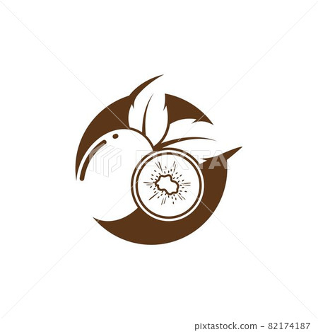 kiwi fruit icon vector illustration design 82174187