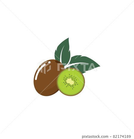 kiwi fruit icon vector illustration design 82174189