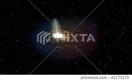 Galaxy space celestial body stars vortex background CG wallpaper 82175274