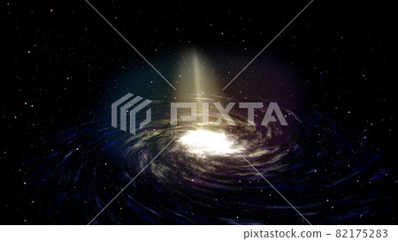 Galaxy space celestial body stars vortex background CG wallpaper 82175283