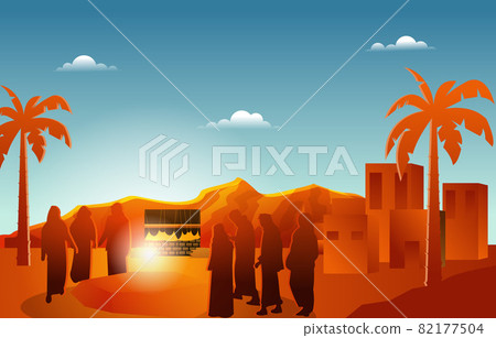 People Listening to Sermon Nabi Prophet Muhammad Islam History Islamic Illustration People Listening to Sermon Nabi Prophet Muhammad Islam History Islamic Illustration 82177504