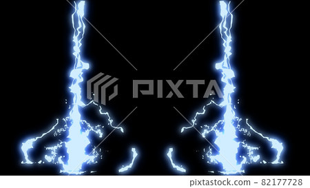 Dengeki Thunder Thunder Anime Style Background Wallpaper 82177728