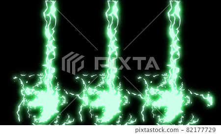 Dengeki Thunder Thunder Anime Style Background Wallpaper 82177729