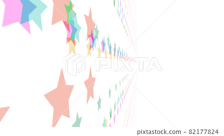 CG star Background material composed of many star shapes CG star Background material composed of many star shapes 82177824