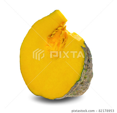 thai pumpkin isolated on white background thai pumpkin isolated on white background 82178953