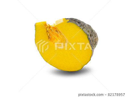 thai pumpkin isolated on white background thai pumpkin isolated on white background 82178957